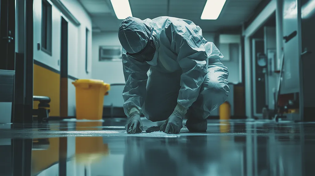 Blood Cleanup: Dealing with Porous Materials and Absorption