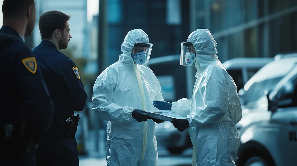 Crime Scene Cleanup: Collaboration with Law Enforcement